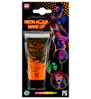 Neon Orange Aqua Make-Up In Tube 30 Ml