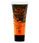 Neon Orange Aqua Make-Up In Tube 30 Ml