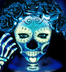 Glow In The Dark Aqua Make-Up In Tube 30 Ml