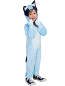 Bluey Child Comfywear Plush Jumpsuit with Detachable Headpiece and Tail 3