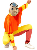 Avatar The Last Airbender Aang Costume Jumpsuit with Cape and Mask 5