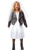 Bride of Chucky Tiffany Valentine Costume Dress for Girls 1