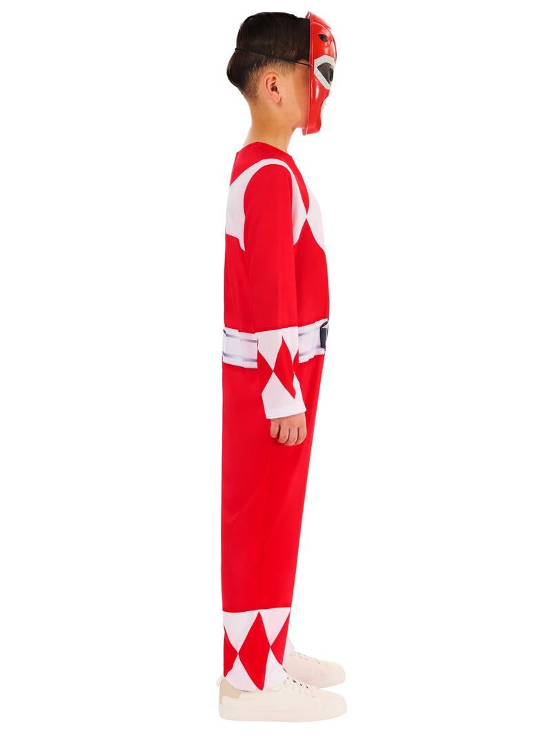 Kids Power Ranger Mighty Morphin Red Ranger Costume