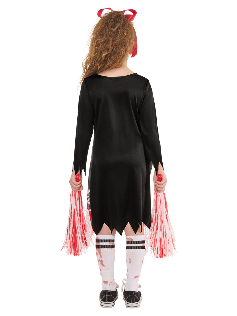 Zombie Cheerleader Costume for Kids