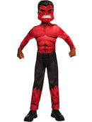 Red Hulk Child Jumpsuit Costume and Mask New World Order Movie 1