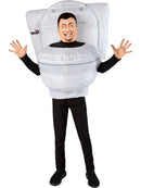 Skibidi Toilet Inflatable Costume for Kids 4