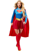 Supergirl Deluxe Costume Dress for Women