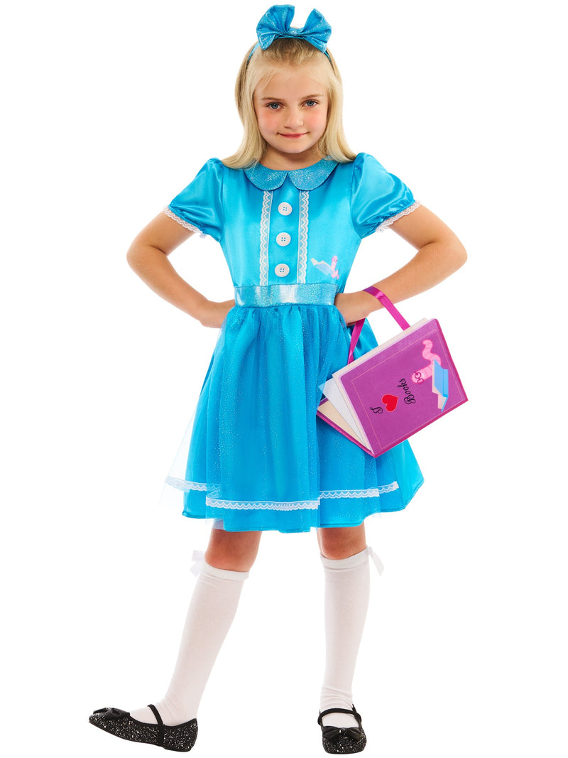 Tilda the Bookworm Costume Blue Dress for Girls