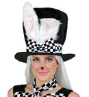 Top Hat With Bendable Bunny Ears 24 Cm