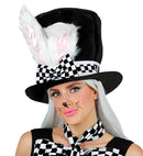 Top Hat With Bendable Bunny Ears 24 Cm