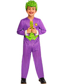 Joker Kids Costume Jumpsuit with Jacket and Headpiece 1