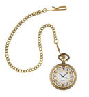 Mechanical Pocket Watch With Chain