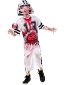 Zombie American Footballer Costume for Boys 5