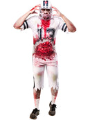 Zombie American Footballer Costume for Men 4
