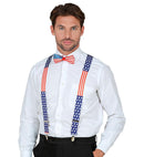 U.S.A.  Braces & Bow Tie 