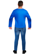 Superman Adult Top and Cape Costume 7