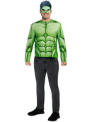 Hulk Adult Top and Half Mask Costume for Men 1
