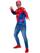 Spider-Man Adult Top and Mask Costume Set 4