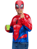 Spider-Man Adult Top and Mask Costume Set 6