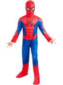 Spider-Man Deluxe Costume for Kids Muscle Padded Suit and Mask