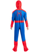 Spider-Man Deluxe Costume for Kids Muscle Padded Suit and Mask