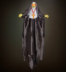 Possessed Nun With Intermittent Blinking Led Light Eyes 137 Cm 