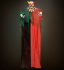 Sound Sensor Activated Creepy Clown With Blinking Led Light Eyes, Circus Music & Evil Laughter 240 Cm 