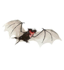Furry Bat With Intermittent Blinking Led Light Eyes 89 Cm 