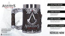 Assassins Creed Brown Hidden Blade Game Tankard the Brotherhood 15.5cm 10