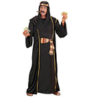 Arab Sheik  Robe - Long Vest - Belt - Head Scarf 