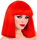 Red Showgirl Wig In Box