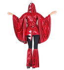 Dragon  Hooded Winged Shirt, Leg Warmers 