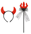 Devil  Horns, Pitchfork 