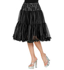Black Tulle Ruffle Skirt/Petticoat 65 Cm