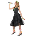 Black Tulle Ruffle Skirt/Petticoat 65 Cm