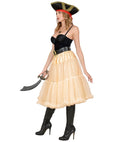 Cream Tulle Ruffle Skirt/Petticoat 65 Cm