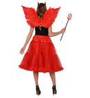 Red Tulle Ruffle Skirt/Petticoat 65 Cm