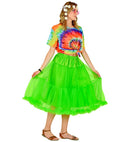 Green Tulle Ruffle Skirt/Petticoat 65 Cm