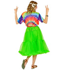Green Tulle Ruffle Skirt/Petticoat 65 Cm
