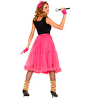 Pink Tulle Ruffle Skirt/Petticoat 65 Cm