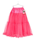 Pink Tulle Ruffle Skirt/Petticoat 65 Cm