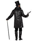 Leather Look Multicharcter Coat