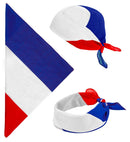France Bandana 55X55 Cm - 100% Cotton