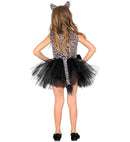 Leopard  Tutu Dress, Headpiece 