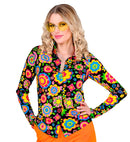 The 60S Fashion - Colorful Flowers  Shirt 