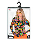 The 60S Fashion - Colorful Flowers  Shirt 