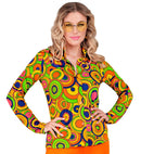 The 70S Groovy Style - Yellow Circles Shirt 