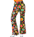 The 60S Fashion - Colorful Flowers  Pants 