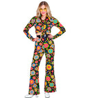 The 60S Fashion - Colorful Flowers  Pants 