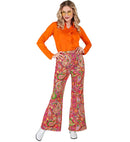 The 60S Fashion - Paisley  Pants 